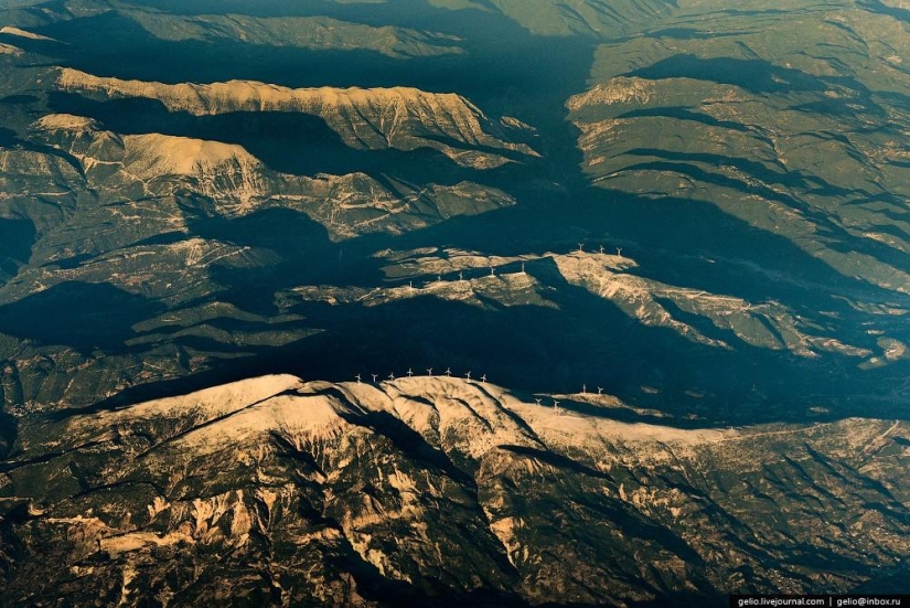 Fotos desde la ventana del avión - 2013