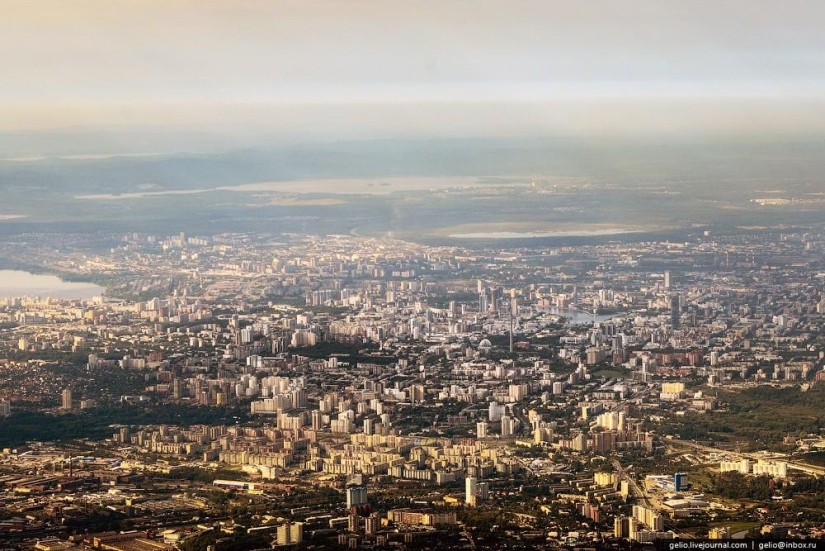 Fotos desde la ventana del avión - 2013