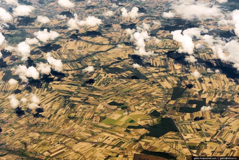 Fotos desde la ventana del avión - 2013