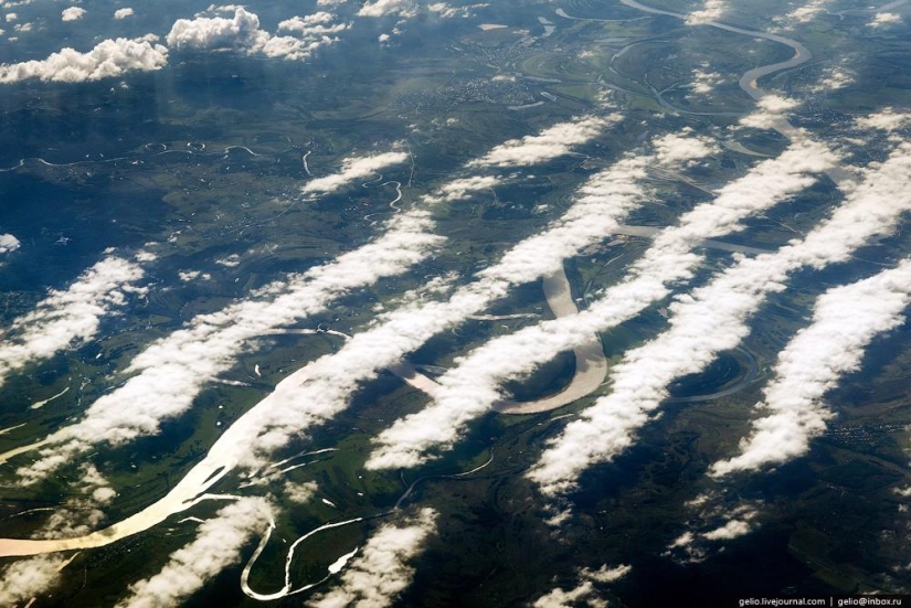 Fotos desde la ventana del avión - 2013