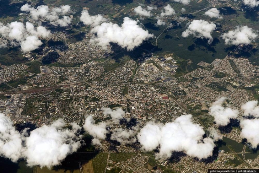 Fotos desde la ventana del avión - 2013
