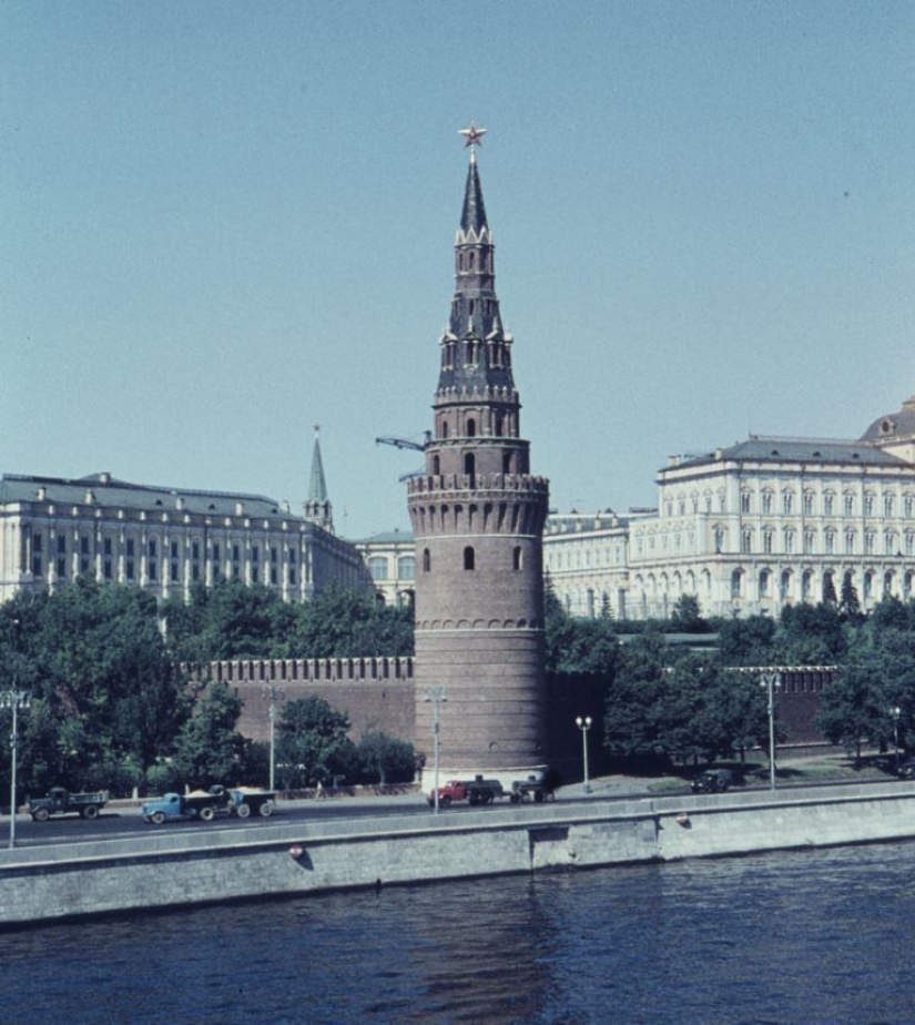 Fotos en color del verano de Moscú en 1961