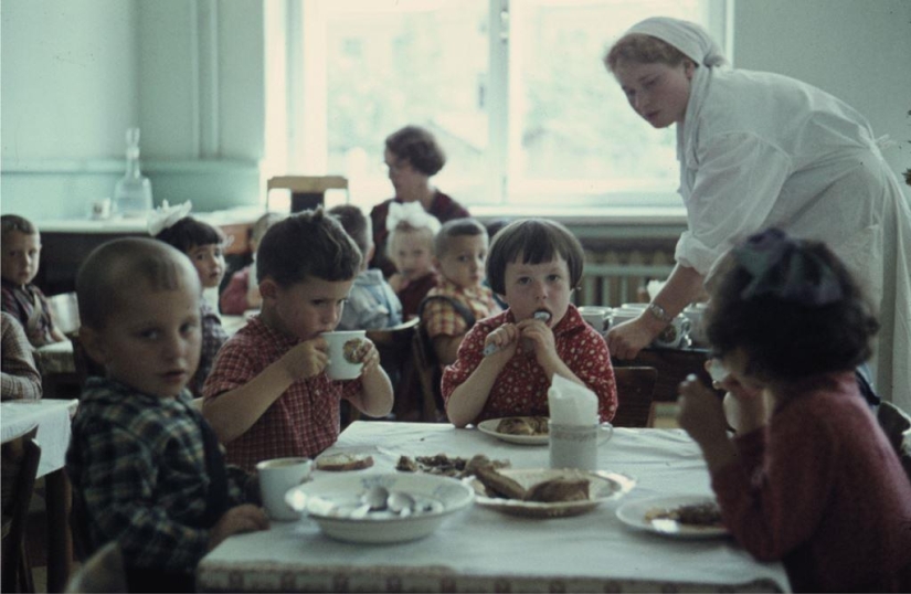 Fotos en color del verano de Moscú en 1961