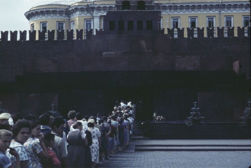 Fotos en color del verano de Moscú en 1961