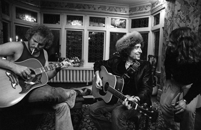 Fotos inéditas de Bob Dylan y sus amigos