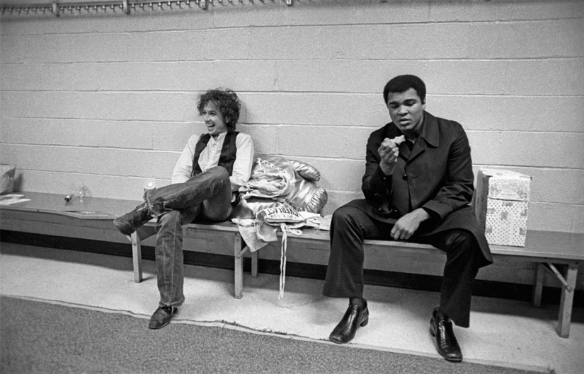 Fotos inéditas de Bob Dylan y sus amigos