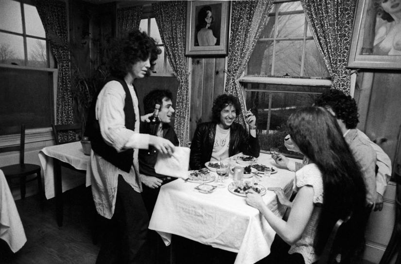 Fotos inéditas de Bob Dylan y sus amigos