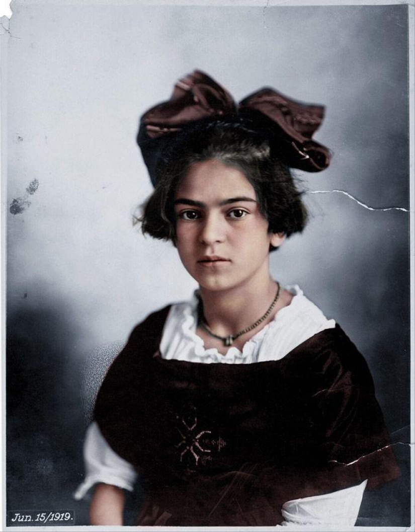 Fotos retro de época en color.
