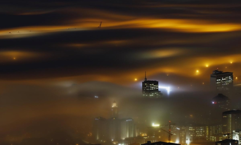 Fotos vertiginosas y fascinantes: ciudades en las nubes