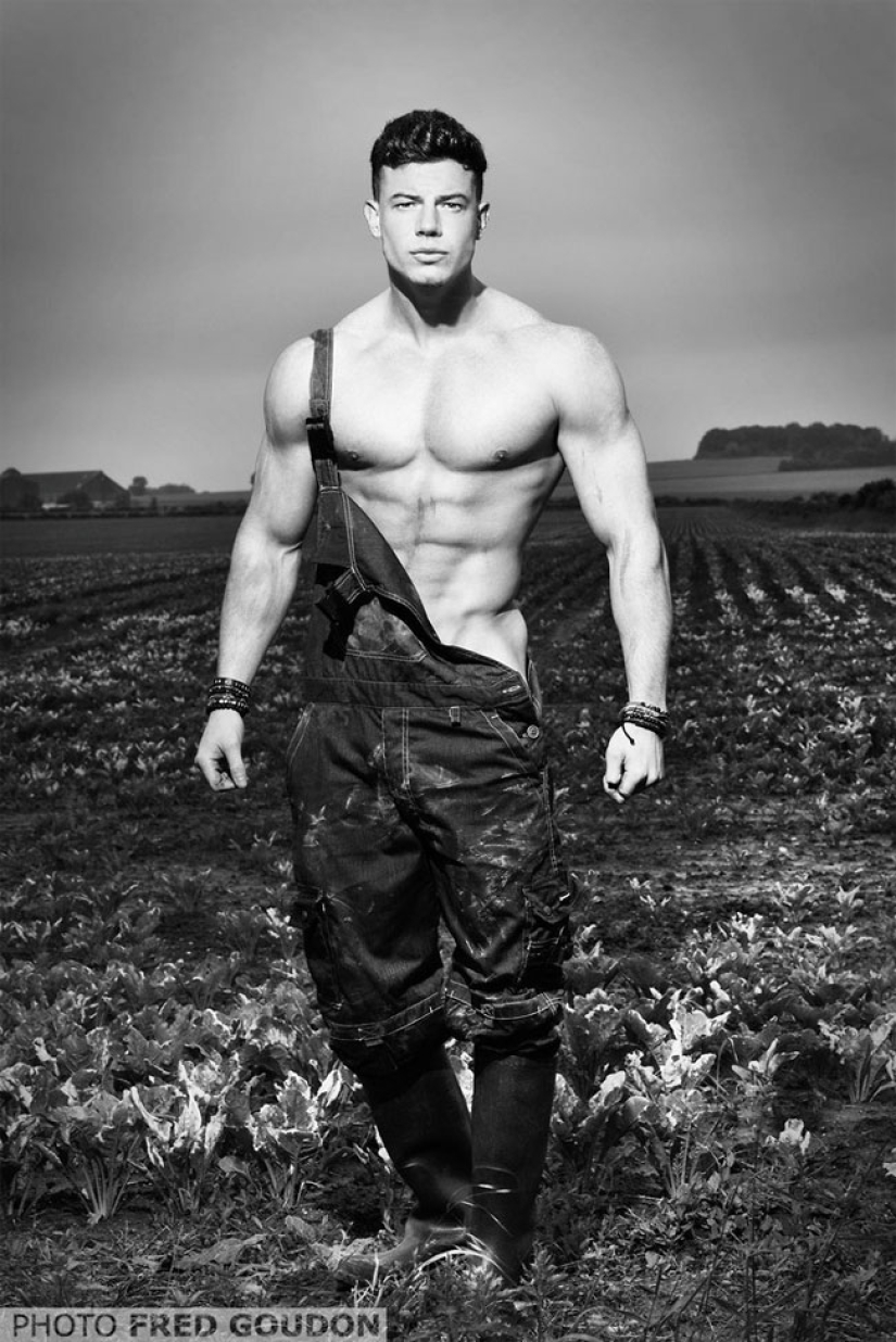 French farmers stripped down for a fertile 2017 calendar