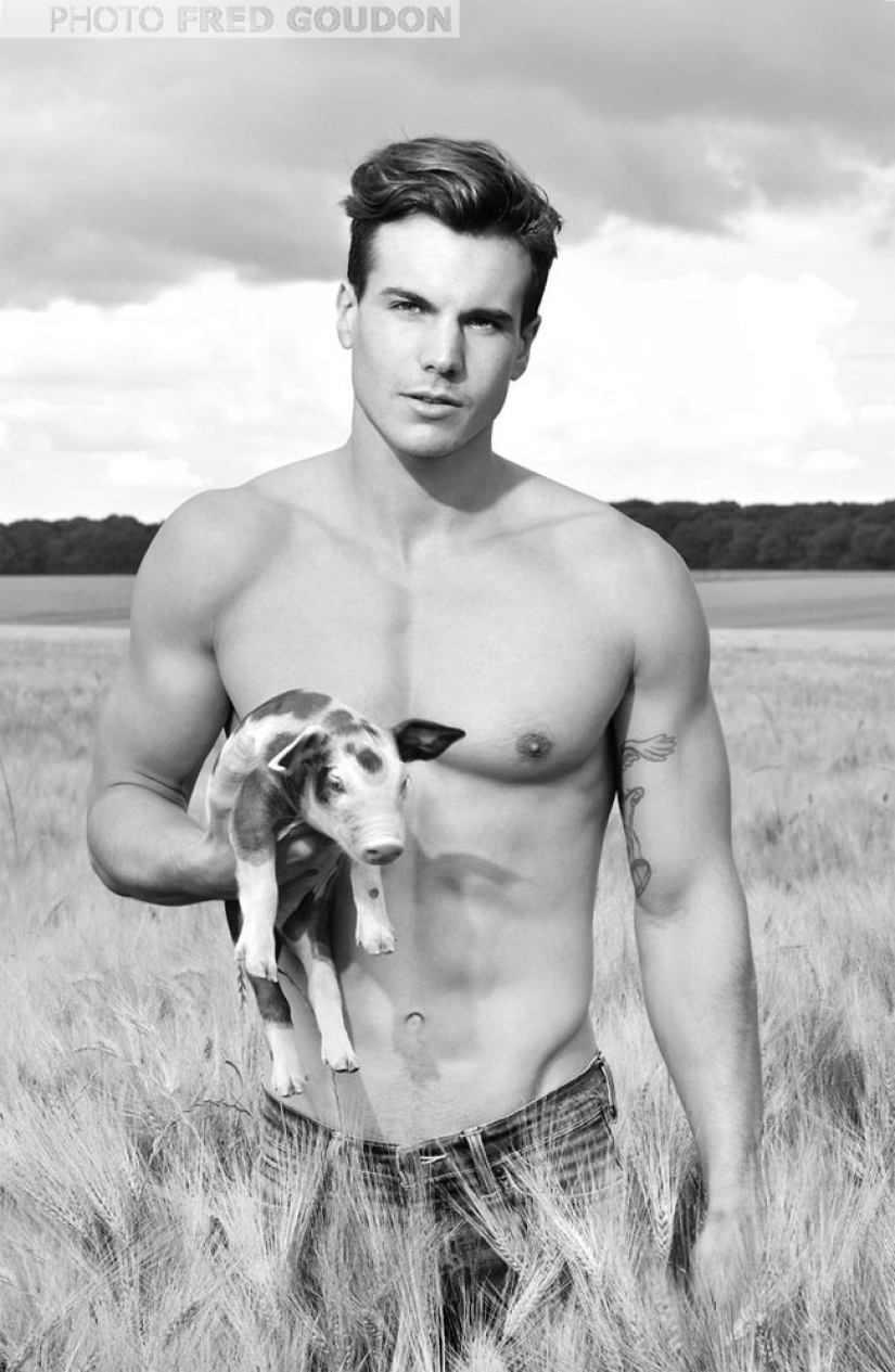 French farmers stripped down for a fertile 2017 calendar