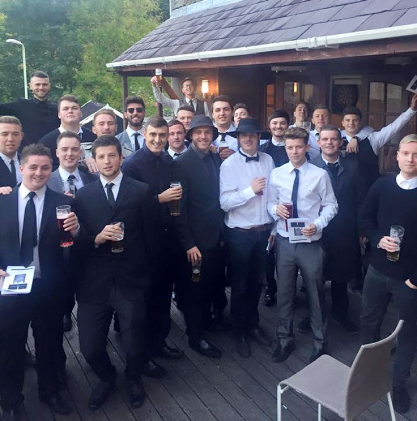 Friends staged a fake funeral for a guy who spent all his time with his girlfriend