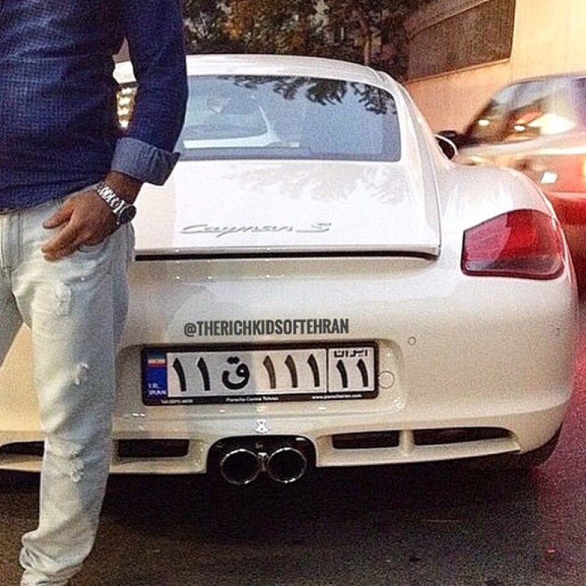 From life: people, cars, money, Tehran