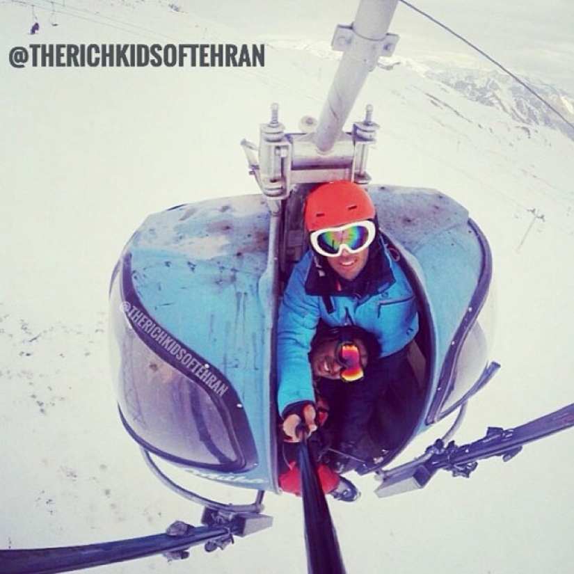 From life: people, cars, money, Tehran