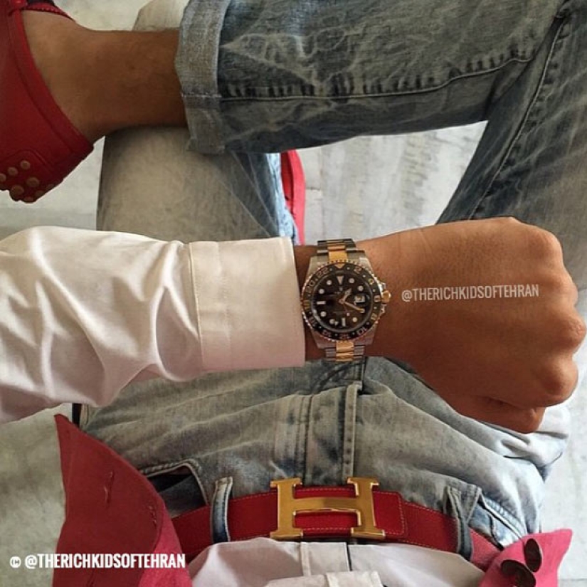 From life: people, cars, money, Tehran