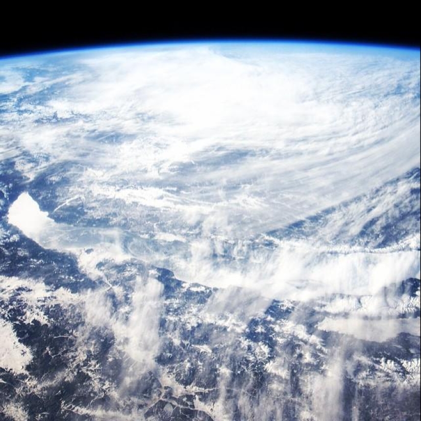 From the ISS