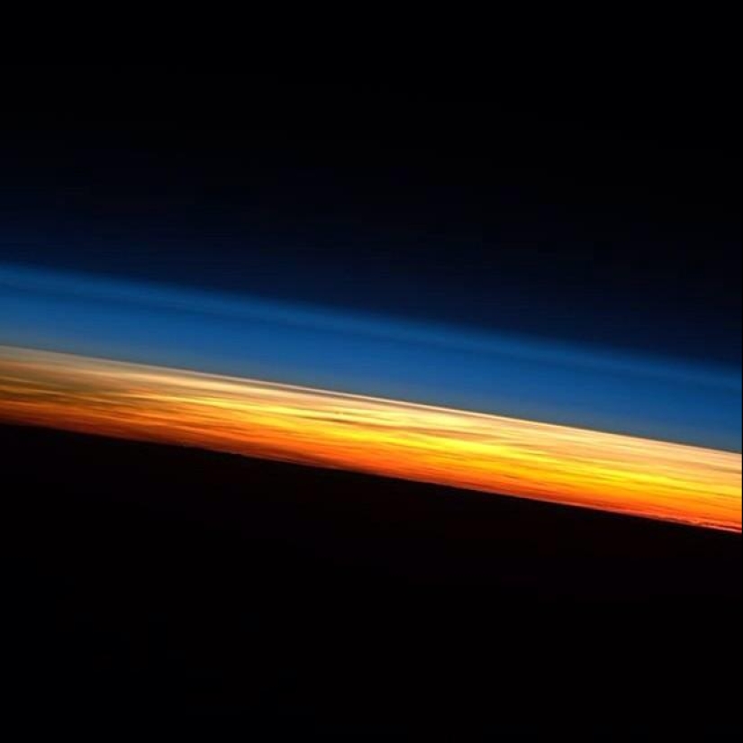 From the ISS