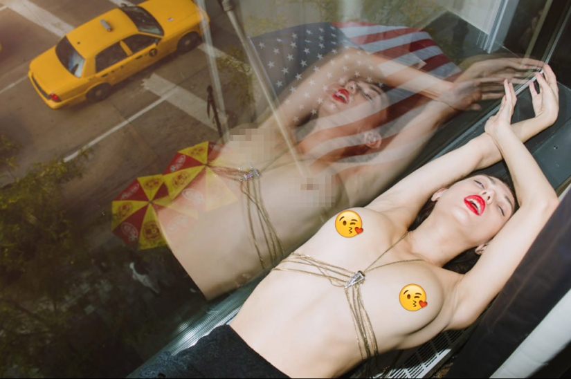 "Fucking New York": beautiful nude girls making love with the city "Fucking New York": beautiful nude girls making love with the city