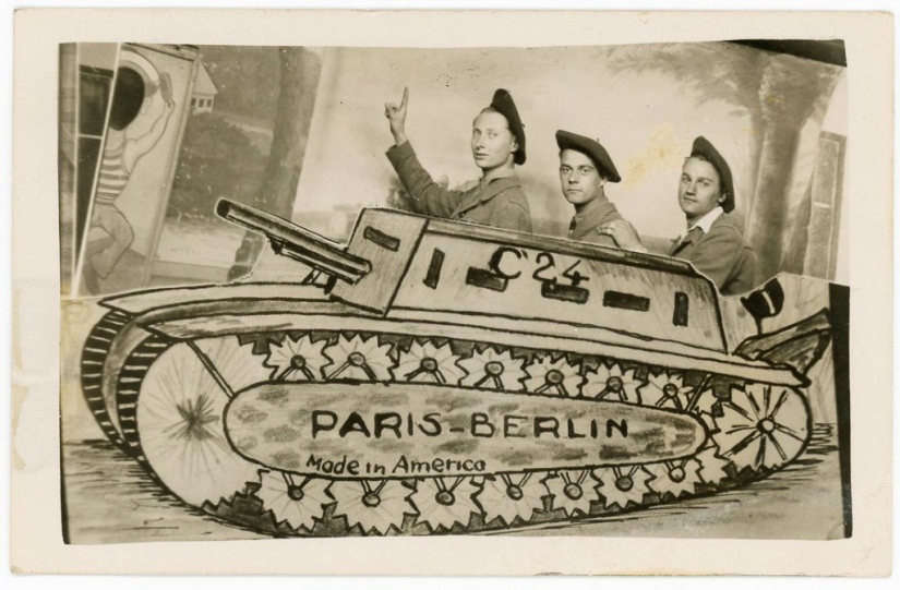 Fue una Primera Guerra Mundial deslumbrante, los soldados hicieron photoshop lo mejor que pudieron