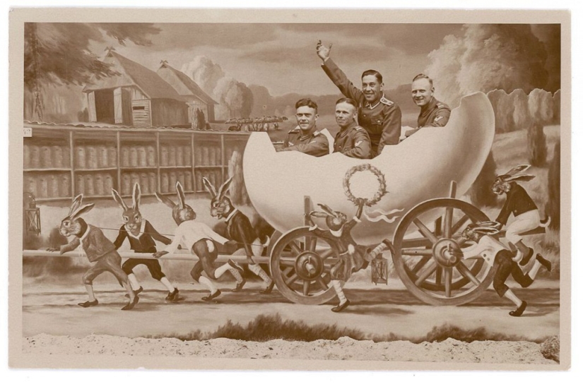 Fue una Primera Guerra Mundial deslumbrante, los soldados hicieron photoshop lo mejor que pudieron