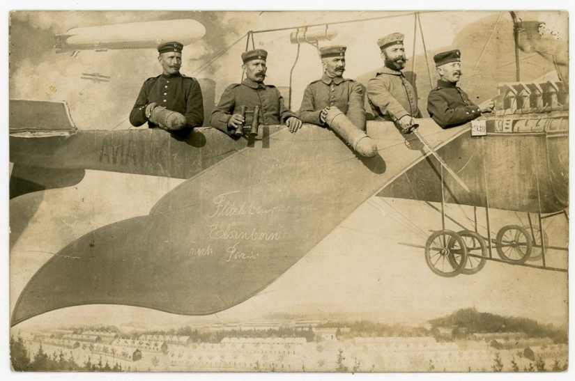 Fue una Primera Guerra Mundial deslumbrante, los soldados hicieron photoshop lo mejor que pudieron