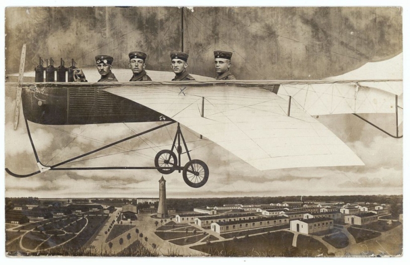 Fue una Primera Guerra Mundial deslumbrante, los soldados hicieron photoshop lo mejor que pudieron