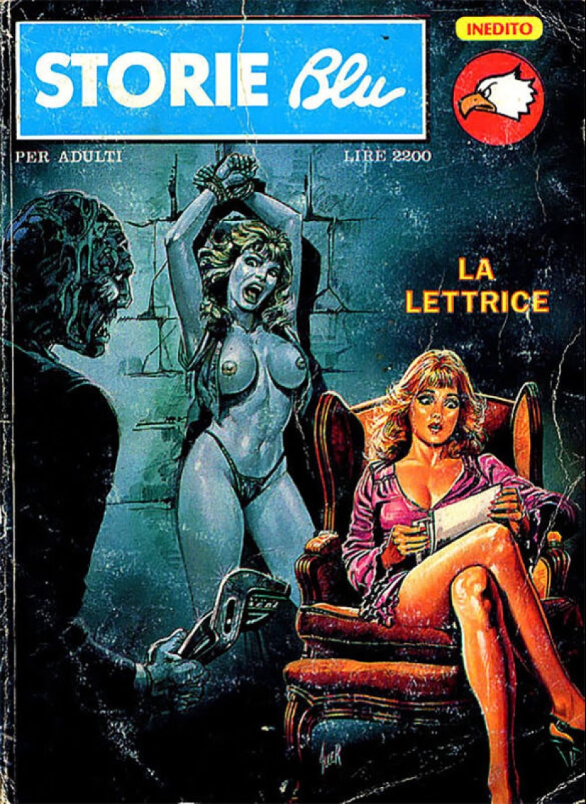Fumetti – Italian erotic comics with elements of mystery and... trash