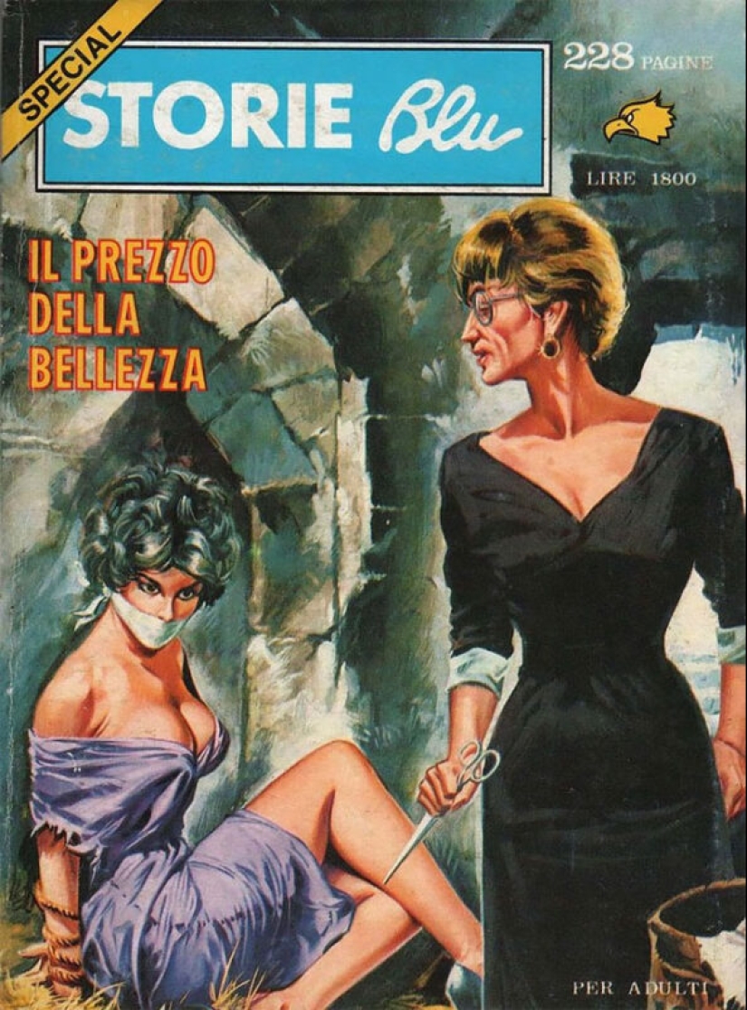 Fumetti – Italian erotic comics with elements of mystery and... trash