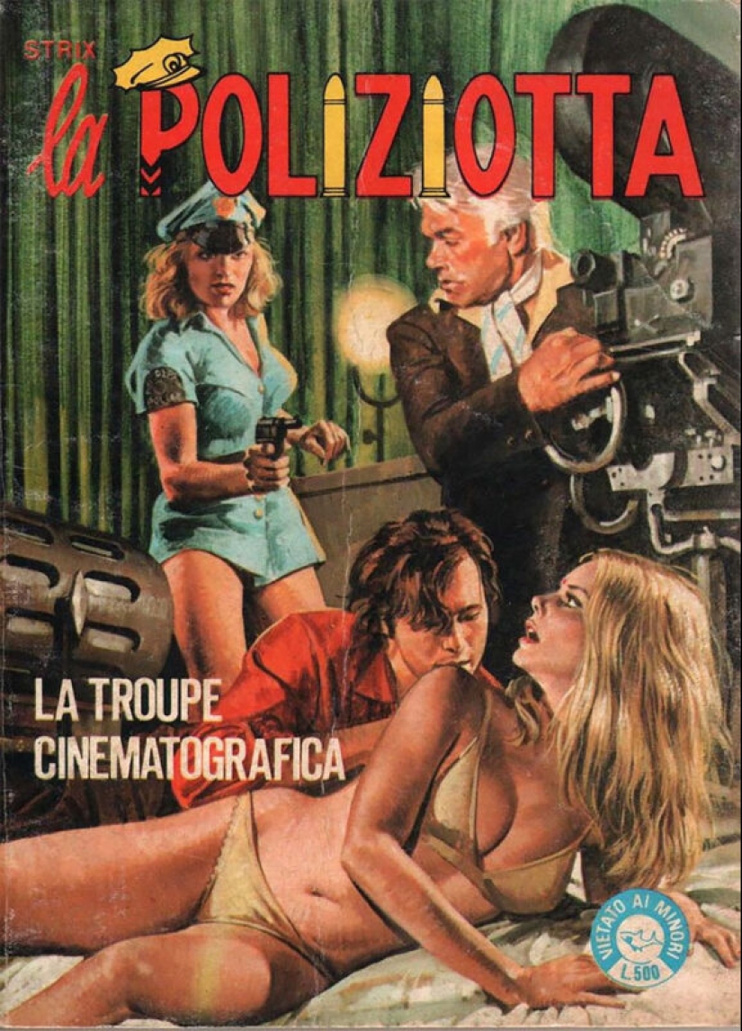 Fumetti – Italian erotic comics with elements of mystery and... trash