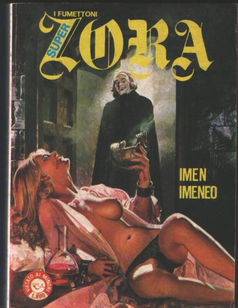 Fumetti – Italian erotic comics with elements of mystery and... trash