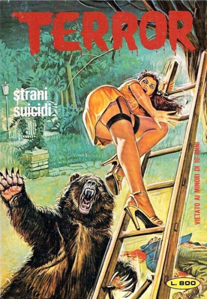 Fumetti – Italian erotic comics with elements of mystery and... trash