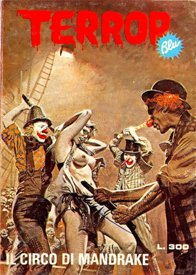 Fumetti – Italian erotic comics with elements of mystery and... trash