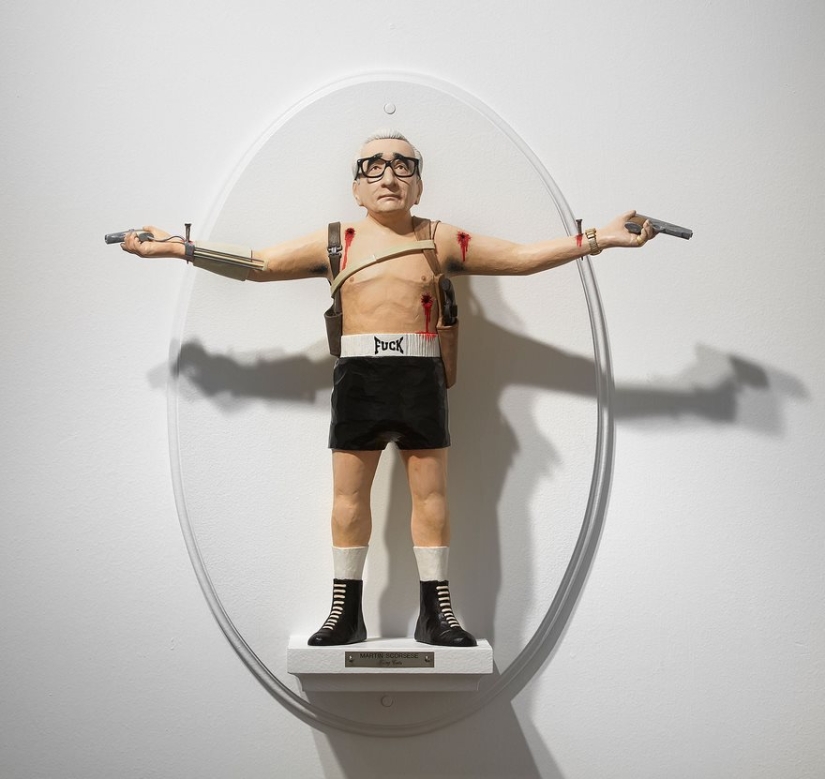 Fundido en éxtasis: el artista decidió cruzar directores con sus personajes más famosos