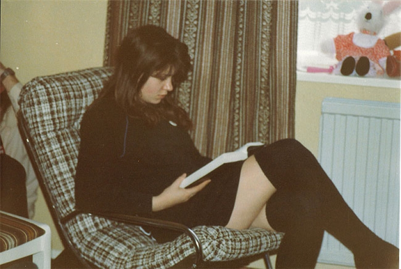 Funny and young American women of the 80s