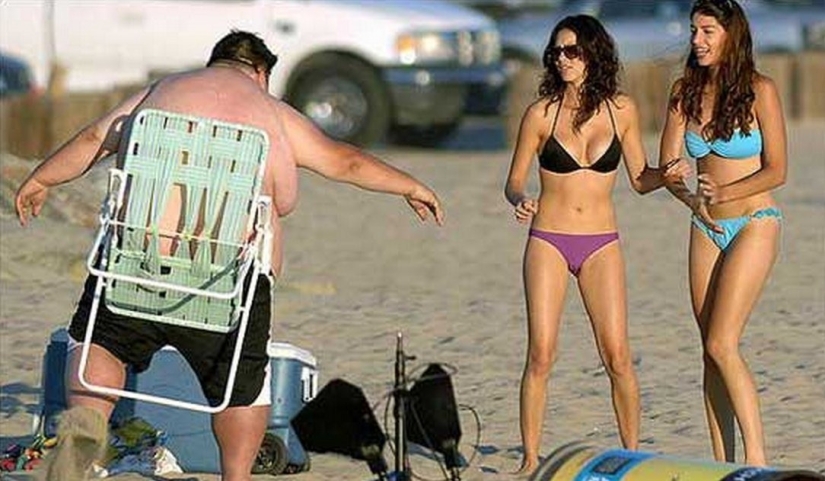Funny photos from the beach