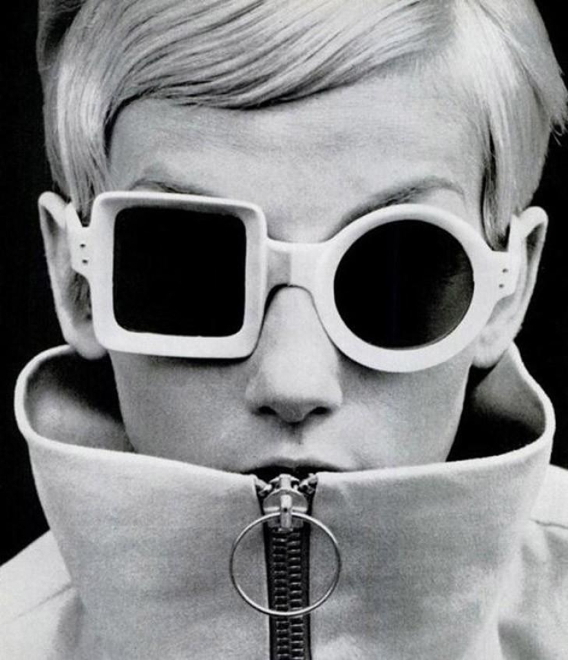 Gafas inusuales del pasado.