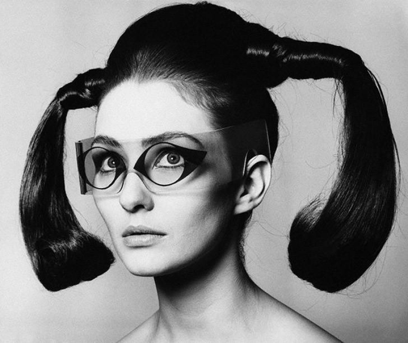 Gafas inusuales del pasado.