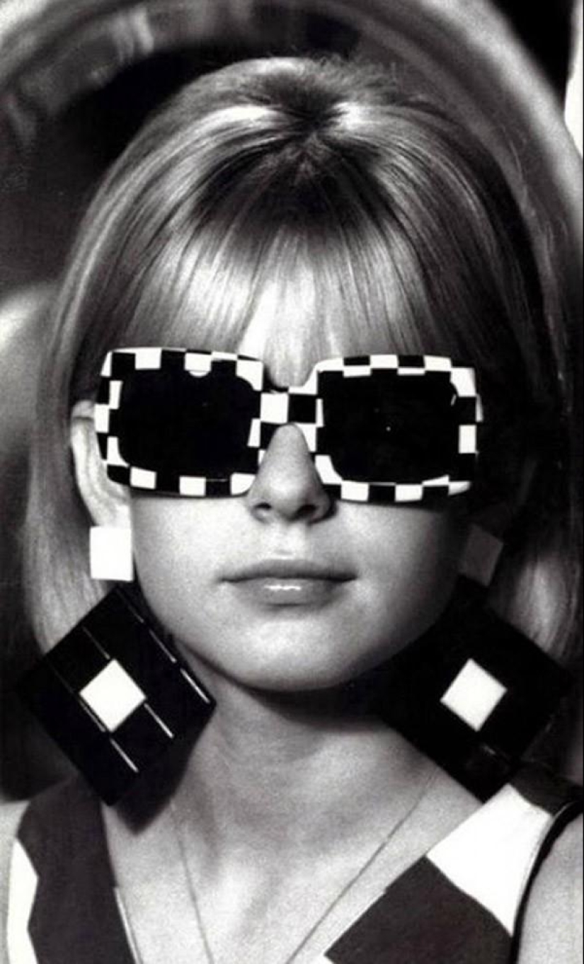 Gafas inusuales del pasado.