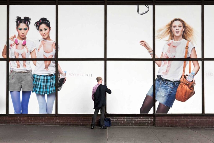 Gente corriente en el mundo del lujo publicitario