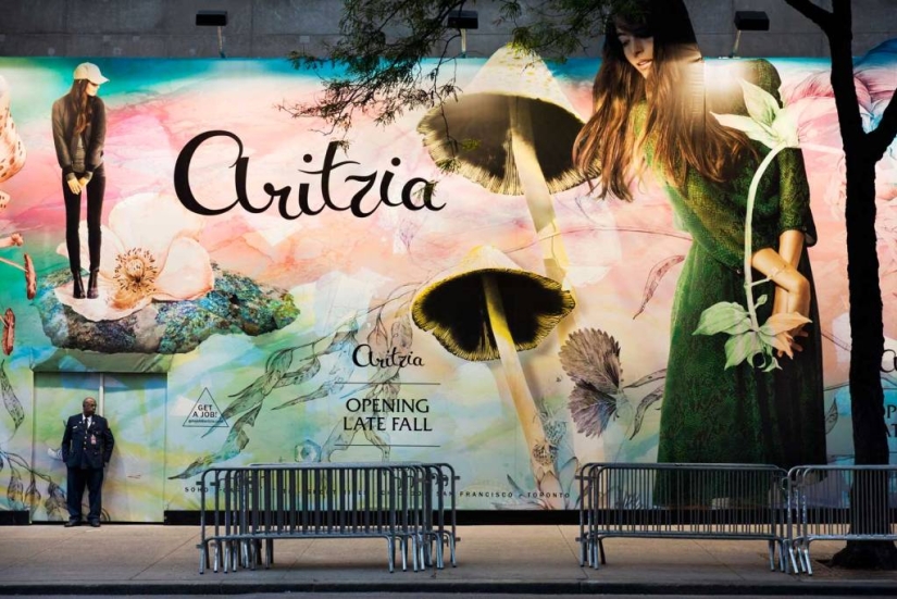 Gente corriente en el mundo del lujo publicitario