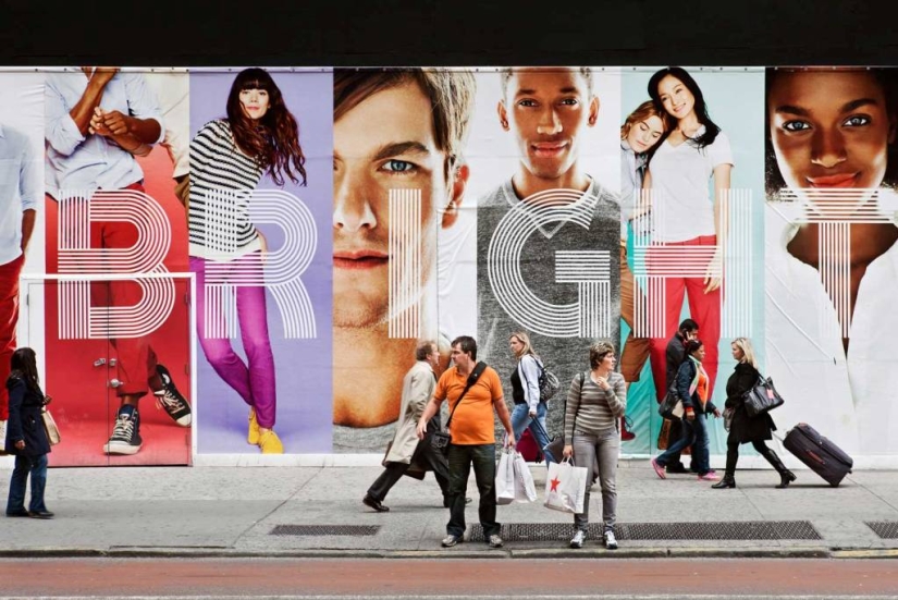 Gente corriente en el mundo del lujo publicitario