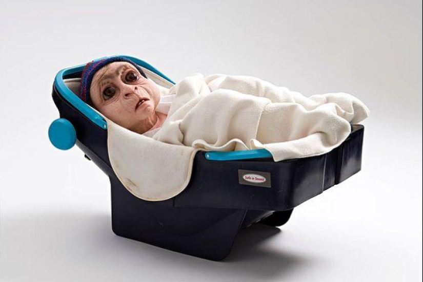 Gentiles monstruos de Patricia Piccinini