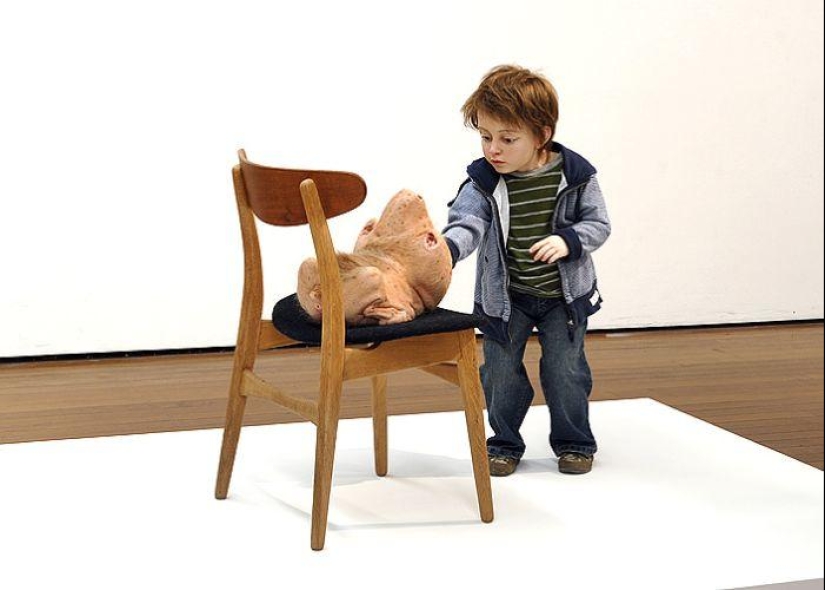 Gentiles monstruos de Patricia Piccinini