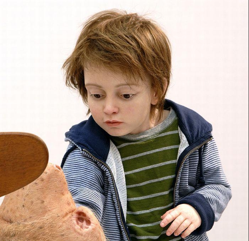 Gentiles monstruos de Patricia Piccinini