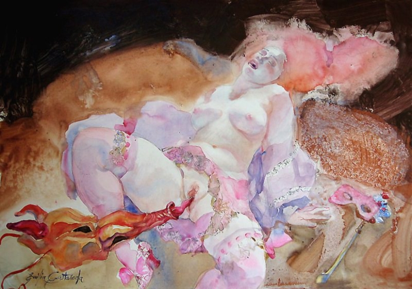 Gentle provocateur Emilia Castaneda Martinez and her erotic pictures