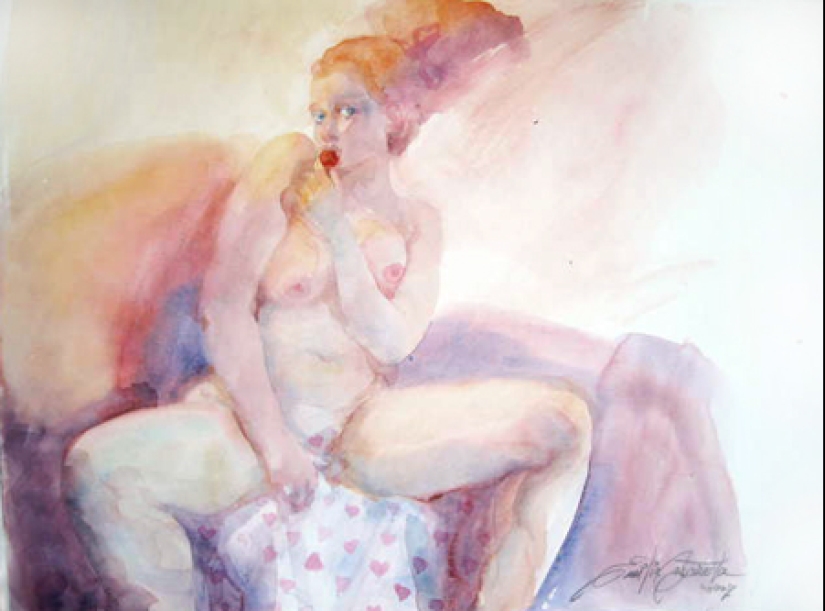 Gentle provocateur Emilia Castaneda Martinez and her erotic pictures