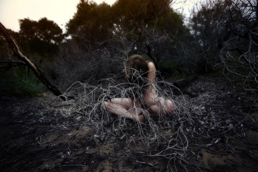 Girlish fantasies in the wild forest