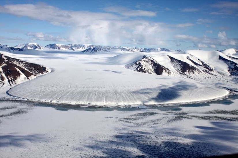 Glaciar Pie de Elefante