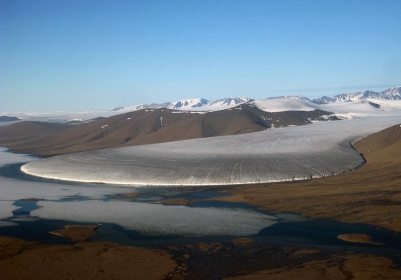 Glaciar Pie de Elefante