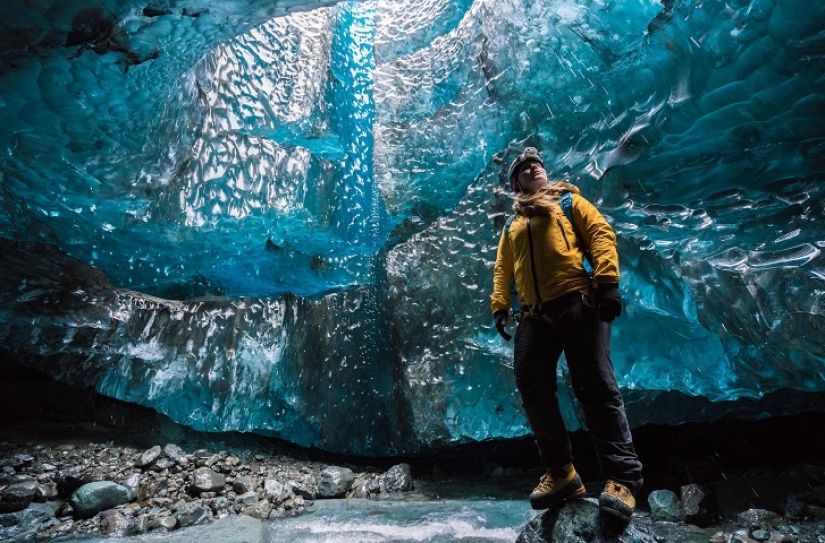 Glacier in all its beauty - thanks to new technologies Glacier in all its beauty - thanks to new technologies